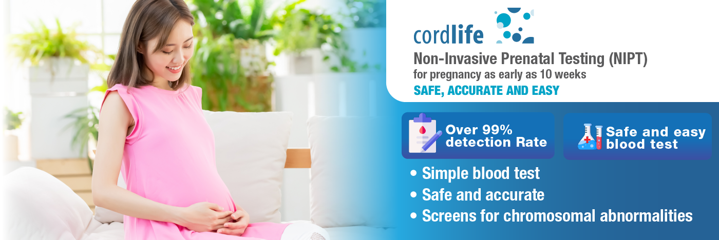 Cordlife Non-invasive Prenatal Testing (Cordlife NIPT)