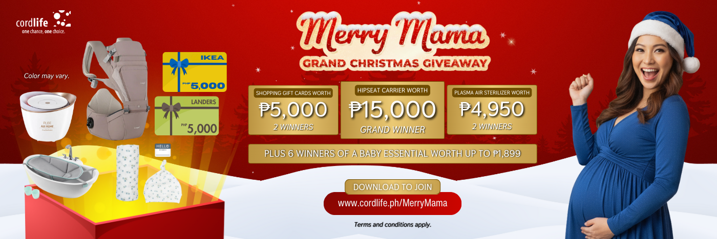🎄 Pregnant moms, get ready! Cordlife’s Merry Momma: Grand Christmas Giveaway is here! 💝