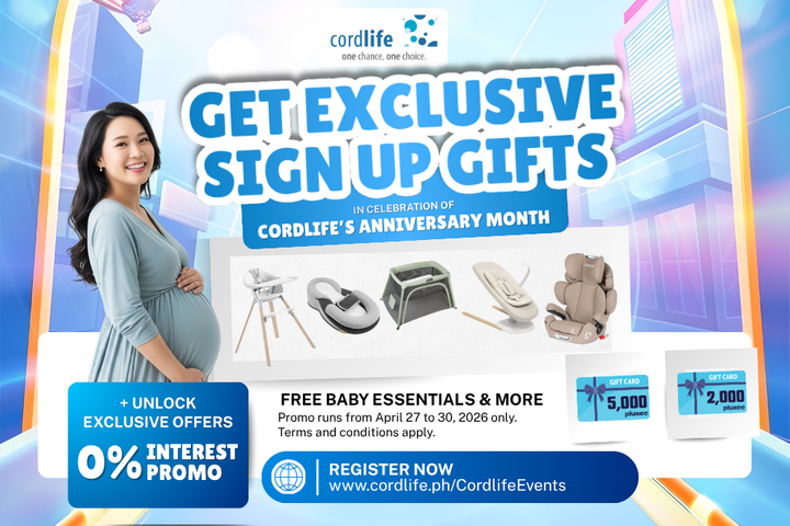 🎉 Get Exclusive Sign-Up Gifts this Cordlife Anniversary Month! 💕
