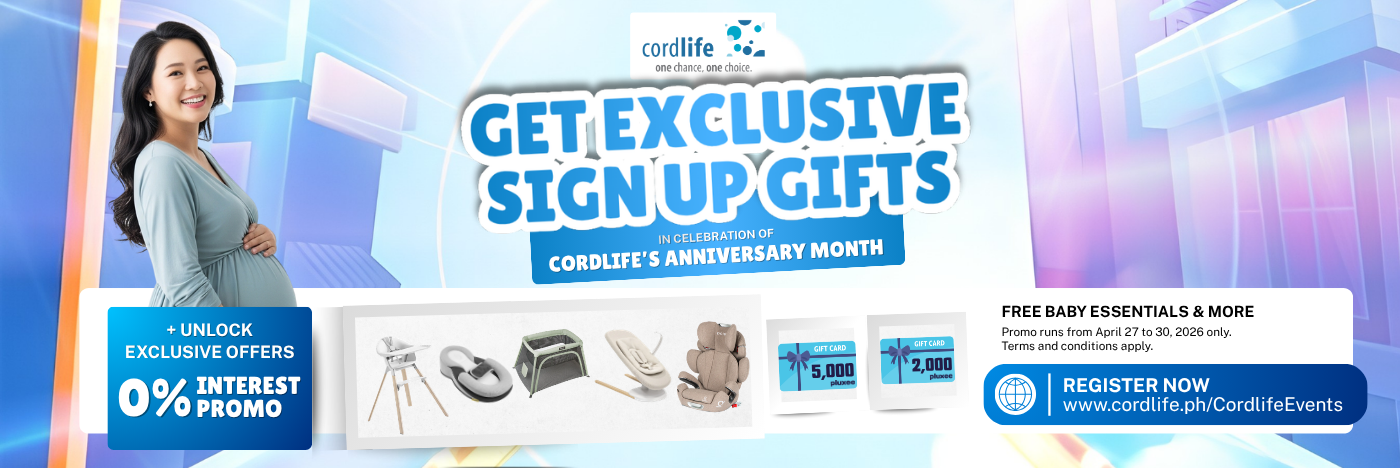 🎉 Get Exclusive Sign-Up Gifts this Cordlife Anniversary Month! 💕