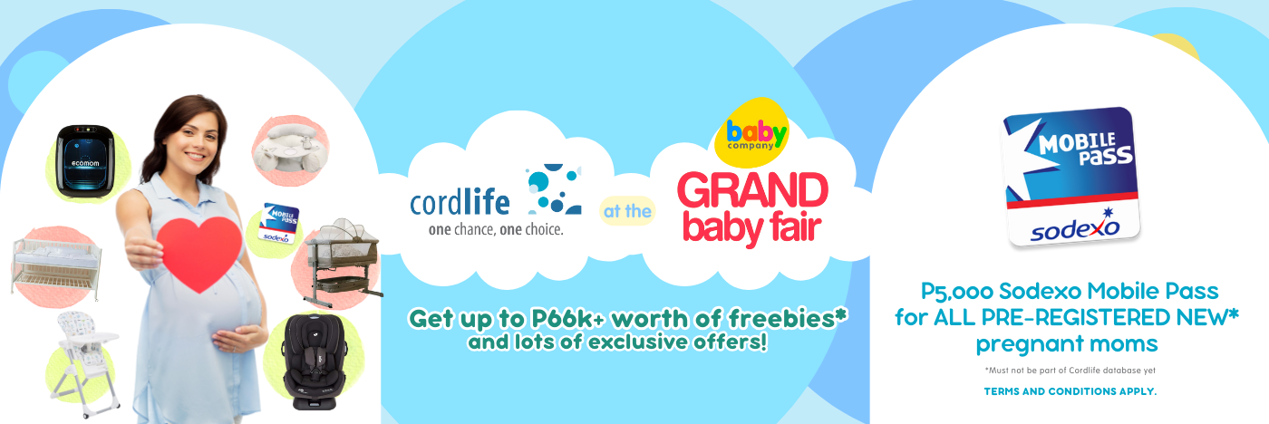 Cordlife x Baby Company Grand Baby Fair Pre-registration