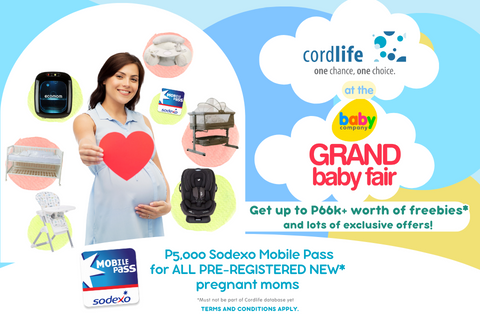 Cordlife x Baby Company Grand Baby Fair Pre-registration