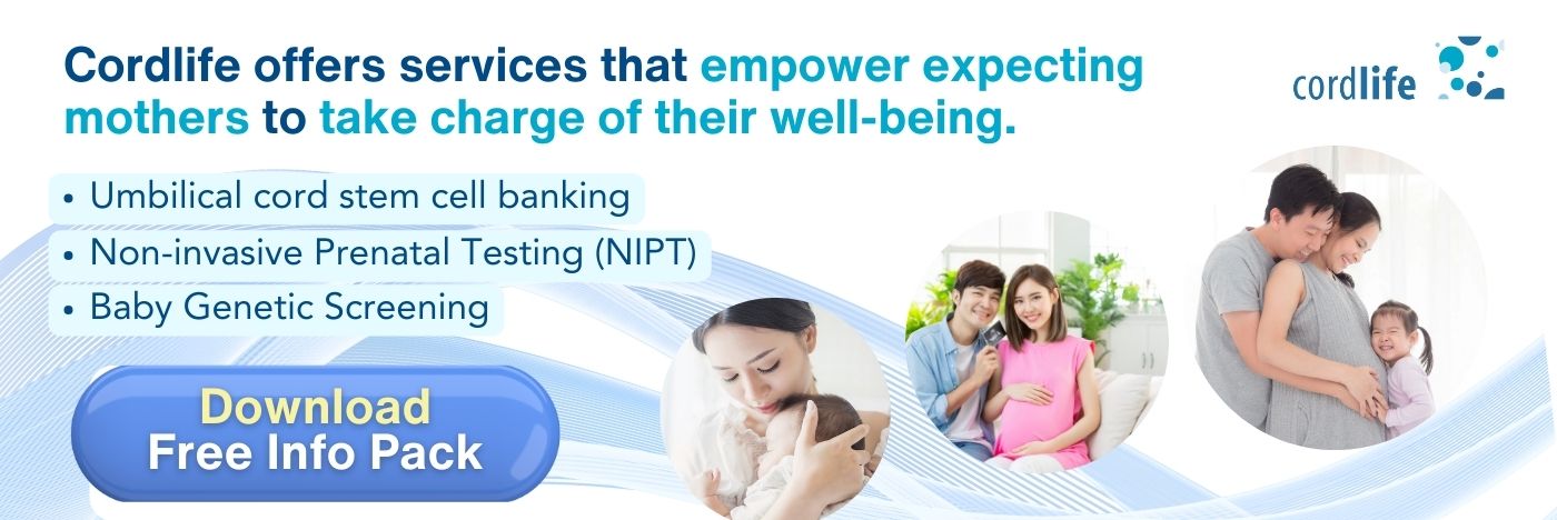 Download Cordlife's Free Info Pack on Pregnancy Services