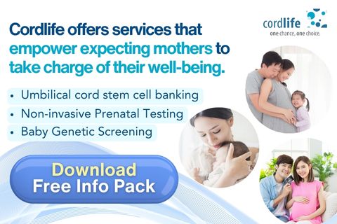 Download Cordlife's Free Info Pack on Pregnancy Services